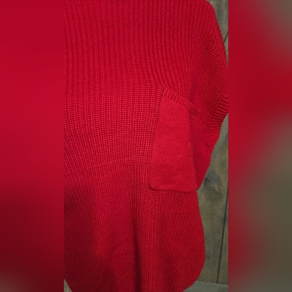 KIRUNDO Short Cap Sleeve 100% Cotton Sweater Vest Top. Size S NWT - Picture 8 of 10